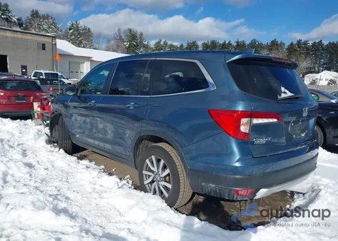 2021 Honda Pilot Awd Ex-L z USA, uszkodzony, nr VIN 5FNYF6H55MB040649